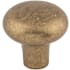 Top Knobs Rounded 1-5/8 Inch Mushroom Cabinet Knob from the Aspen Collection Light Bronze