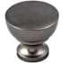 Top Knobs Nouveau III 1-1/4 Inch Mushroom Cabinet Knob Ash Gray