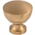 Top Knobs Bergen 1-1/4 Inch Mushroom Cabinet Knob from the Dakota Collection Brushed Bronze