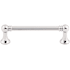 Top Knobs Grace 3-3/4 Inch Center to Center Handle Cabinet Pull from the Edwardian Collection Polished Chrome