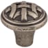 Top Knobs Celtic 1 Inch Mushroom Cabinet Knob from the Tuscany Collection Pewter Antique