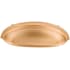 Top Knobs Somerset 3 Inch Center to Center Cup Cabinet Pull Brushed Bronze