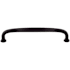 Top Knobs Charlotte 6 Inch Center to Center Handle Cabinet Pull Flat Black