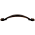 Top Knobs Arendal 3 Inch Center to Center Handle Cabinet Pull from the Somerset Collection Antique Copper
