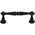 Top Knobs Edwardian 3 Inch Center to Center Handle Cabinet Pull Flat Black