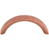 Top Knobs Crescent 3 Inch Center to Center Arch Cabinet Pull from the Nouveau Collection Antique Copper