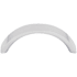 Top Knobs Crescent 3 Inch Center to Center Arch Cabinet Pull from the Nouveau Collection Polished Chrome