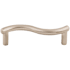 Top Knobs Spiral 3 Inch Center to Center Handle Cabinet Pull from the Nouveau Collection Brushed Satin Nickel