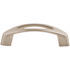 Top Knobs Verona 3 Inch Center to Center Handle Cabinet Pull from the Nouveau Collection Brushed Satin Nickel