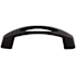Top Knobs Verona 3 Inch Center to Center Handle Cabinet Pull from the Nouveau Collection Flat Black