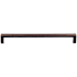 Top Knobs Square 8-13/16 Inch Center to Center Handle Cabinet Pull from the Nouveau III Collection Tuscan Bronze