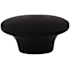 Top Knobs Dakota 1-1/2 Inch Oval Cabinet Knob Flat Black
