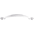 Top Knobs Angle 5-1/16 Inch Center to Center Handle Cabinet Pull from the Dakota Collection Polished Chrome