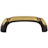 Top Knobs Dover 2-1/2 Inch Center to Center Handle Cabinet Pull from the Tuscany Collection Dark Antique Brass