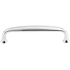 Top Knobs Charlotte 4 Inch Center to Center Handle Cabinet Pull from the Dakota Collection Polished Chrome