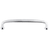 Top Knobs Charlotte 6 Inch Center to Center Handle Cabinet Pull from the Dakota Collection Polished Chrome