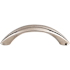 Top Knobs Arc 3 Inch Center to Center Arch Cabinet Pull from the Dakota Collection Polished Nickel