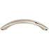 Top Knobs Arc 4 Inch Center to Center Arch Cabinet Pull from the Dakota Collection Polished Nickel