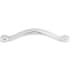Top Knobs Saddle 5-1/16 Inch Center to Center Handle Cabinet Pull from the Dakota Collection Polished Chrome