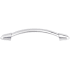 Top Knobs Buckle 5-1/16 Inch Center to Center Handle Cabinet Pull from the Dakota Collection Polished Chrome
