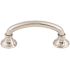 Top Knobs Lund 3 Inch Center to Center Handle Cabinet Pull from the Edwardian Collection Polished Nickel