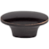 Top Knobs Oval 1-1/2 Inch Oval Cabinet Knob from the Dakota Collection Tuscan Bronze