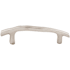 Top Knobs Twig 3-1/2 Inch Center to Center Branch Designer Cabinet Pull from the Aspen II Series Brushed Satin Nickel