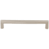 Top Knobs Flat 9 Inch Center to Center Handle Cabinet Pull from the Aspen II Series Polished Nickel