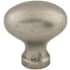 Top Knobs Egg 1-1/4 Inch Oval Cabinet Knob from the Somerset II Collection Pewter Antique