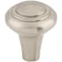 Top Knobs Peak 1 Inch Mushroom Cabinet Knob from the Aspen II Collection Brushed Satin Nickel