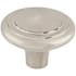 Top Knobs Peak 2 Inch Mushroom Cabinet Knob from the Aspen II Collection Brushed Satin Nickel