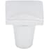 Top Knobs Square 7/8 Inch Square Cabinet Knob from the Aspen II Collection Polished Chrome