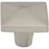 Top Knobs Square 1-1/2 Inch Square Cabinet Knob from the Aspen II Collection Brushed Satin Nickel