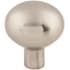 Top Knobs Large 1-7/16 Inch Oval Cabinet Knob from the Aspen II Collection Brushed Satin Nickel