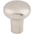 Top Knobs Rounded 1-1/8 Inch Mushroom Cabinet Knob from the Aspen II Collection Brushed Satin Nickel