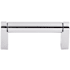 Top Knobs Pennington 3 Inch Center to Center Handle Cabinet Pull from the Bar Pulls Series Polished Chrome