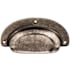 Top Knobs Mayfair Cup 2 Inch Center to Center Cup Cabinet Pull from the Tuscany Collection Pewter Antique