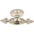 Top Knobs Canterbury 1-1/4 Inch Mushroom Cabinet Knob from the Britannia Collection Polished Nickel