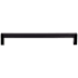 Top Knobs Square 7-9/16 Inch Center to Center Handle Cabinet Pull from the Nouveau III Series Flat Black