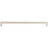 Top Knobs Square 12-5/8 Inch Center to Center Handle Cabinet Pull from the Asbury Series Polished Nickel