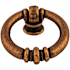 Top Knobs Newton 1-5/8 Inch Long Ring Cabinet Pull from the Tuscany Collection Antique Copper