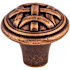 Top Knobs Celtic 1 Inch Mushroom Cabinet Knob from the Tuscany Collection Antique Copper
