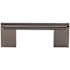 Top Knobs Bar Pulls 3 Inch Center to Center Handle Cabinet Pull Ash Gray