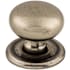 Top Knobs Victoria 1-1/4 Inch Mushroom Cabinet Knob from the Britannia Collection Pewter Antique