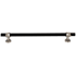 Top Knobs Bit 18 Inch Center to Center Bar Appliance Pull Flat Black / Pewter Antique