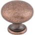 Top Knobs Mushroom 1-1/4 Inch Mushroom Cabinet Knob from the Somerset II Collection Antique Copper