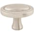 Top Knobs Oval 1-1/4 Inch Oval Cabinet Knob from the Somerset II Collection Brushed Satin Nickel