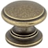 Top Knobs Ray 1-1/4 Inch Mushroom Cabinet Knob from the Somerset II Collection German Bronze