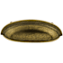 Top Knobs Somerset 3 Inch Center to Center Cup Cabinet Pull German Bronze