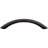 Top Knobs Bow 3-3/4 Inch Center to Center Arch Cabinet Pull from the Nouveau Collection Flat Black